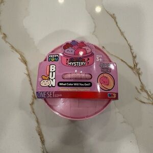 Dumpling Bun Squishy Fidget Toy - Pink